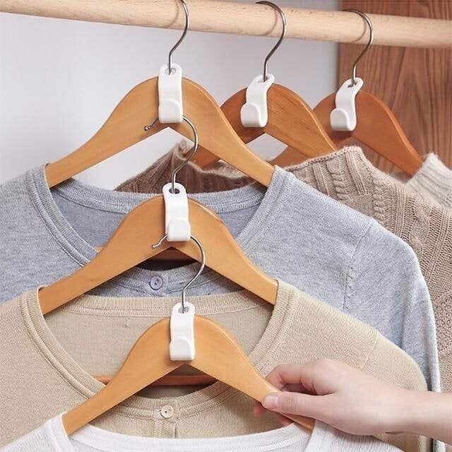 [🔥The 2024 The best closet helper]Space-Saving Clothes Hanger Connector Hooks