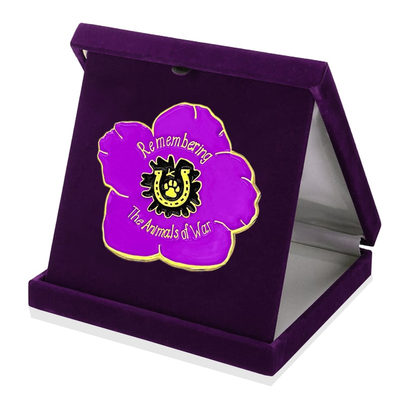 Limited Edition: The Purple Poppy Badge