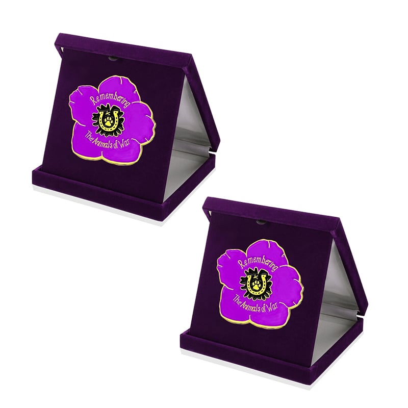 Limited Edition: The Purple Poppy Badge