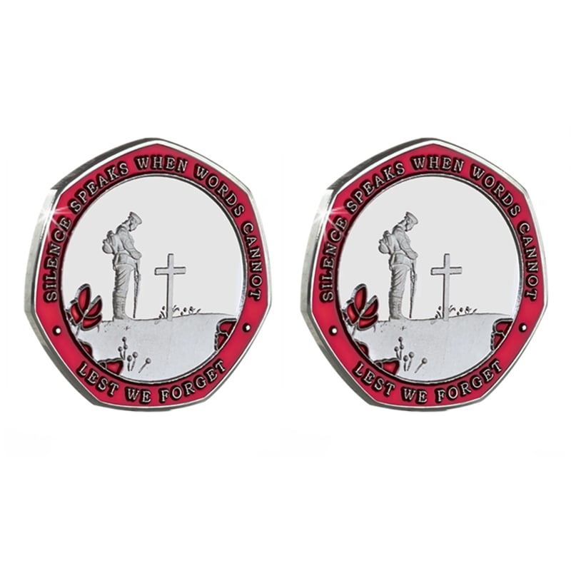 Limited Edition - Red Poppy Heroes Commemorative Coins