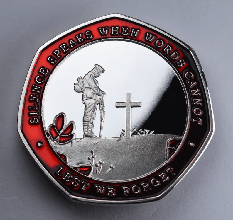 Limited Edition - Red Poppy Heroes Commemorative Coins