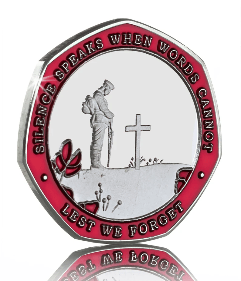 Limited Edition - Red Poppy Heroes Commemorative Coins