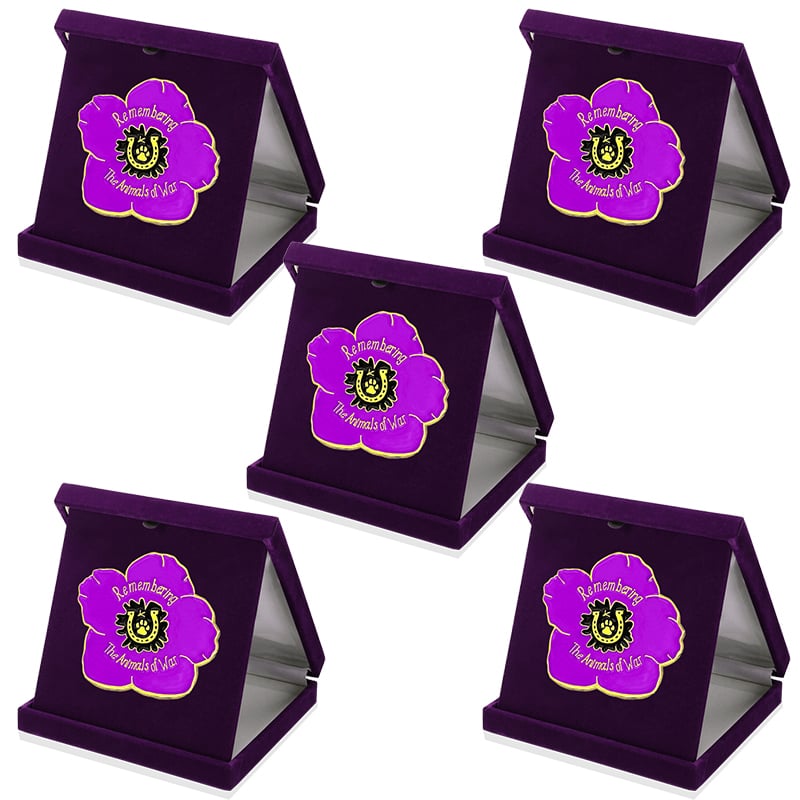 Limited Edition: The Purple Poppy Badge