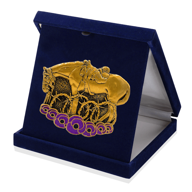 Commemorative War Horse Brooch: Limited Edition